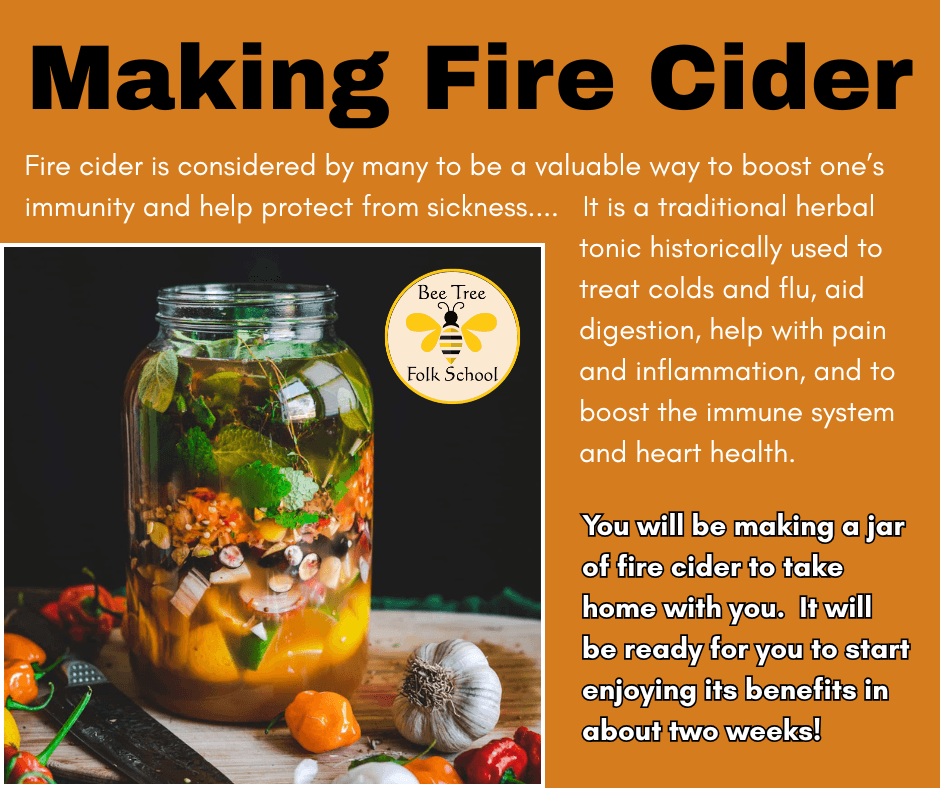 MAKING FIRE CIDER