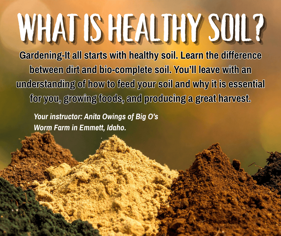 What Is Healthy Soil?