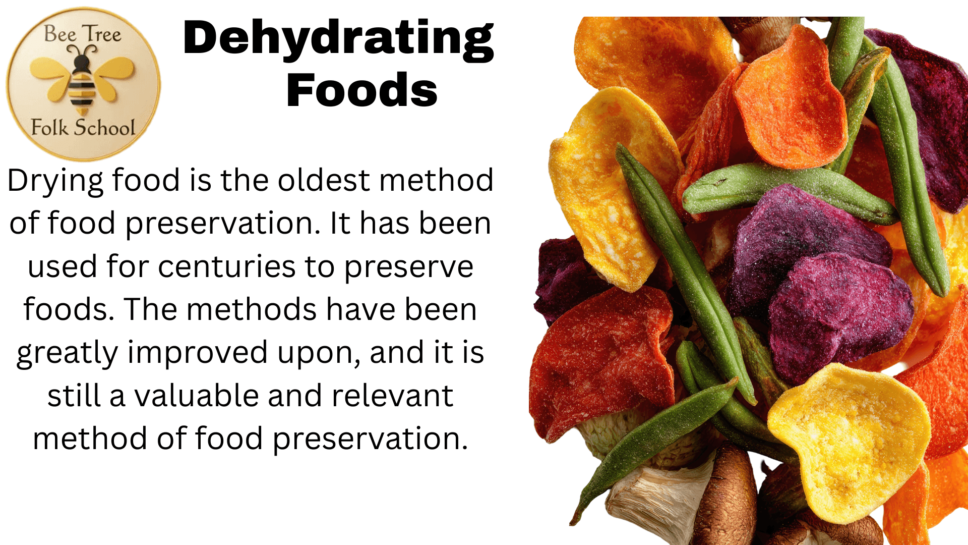 FOOD DEHYDRATING CLASS