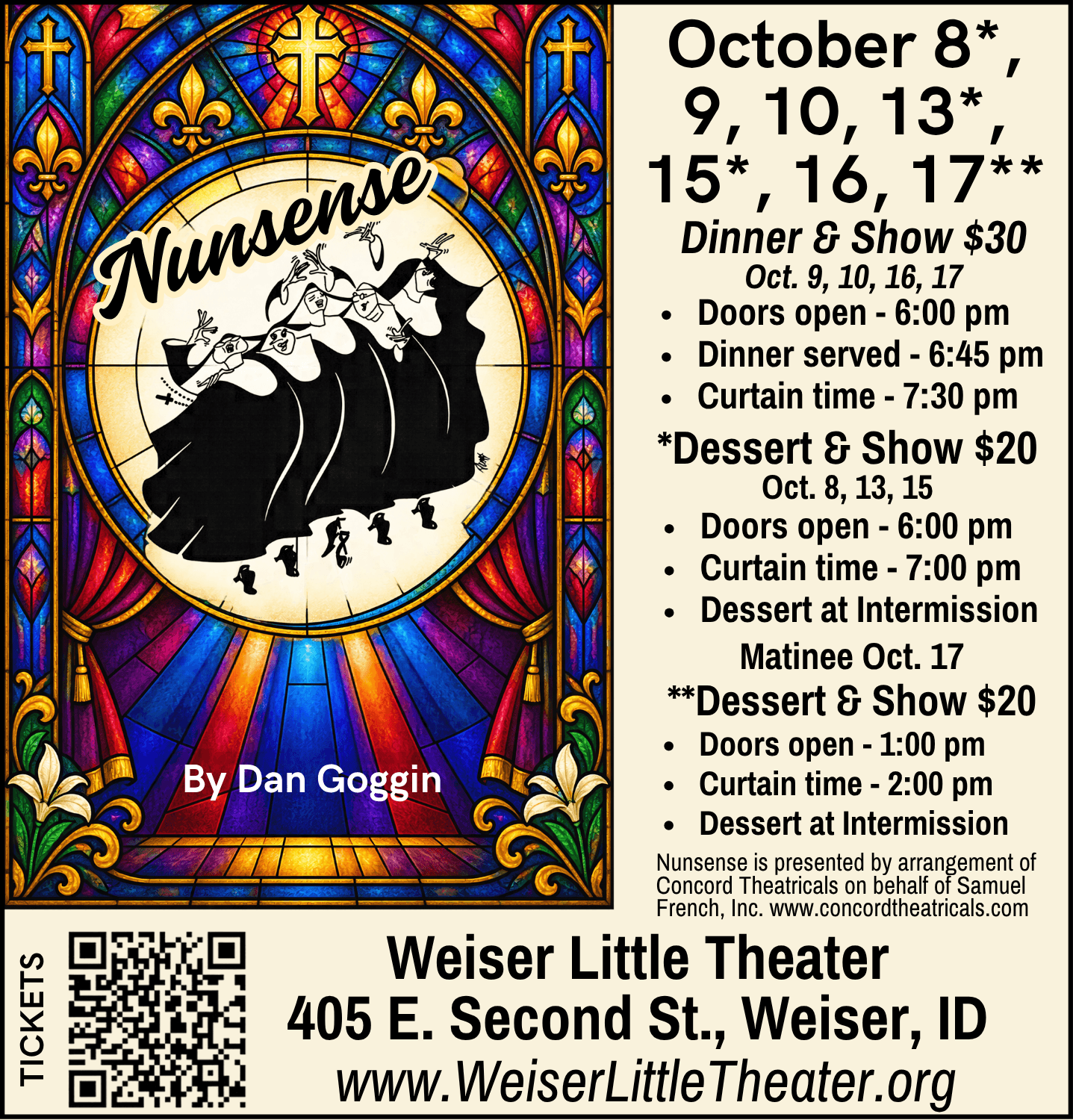 Nunsense-Weiser Little Theater
